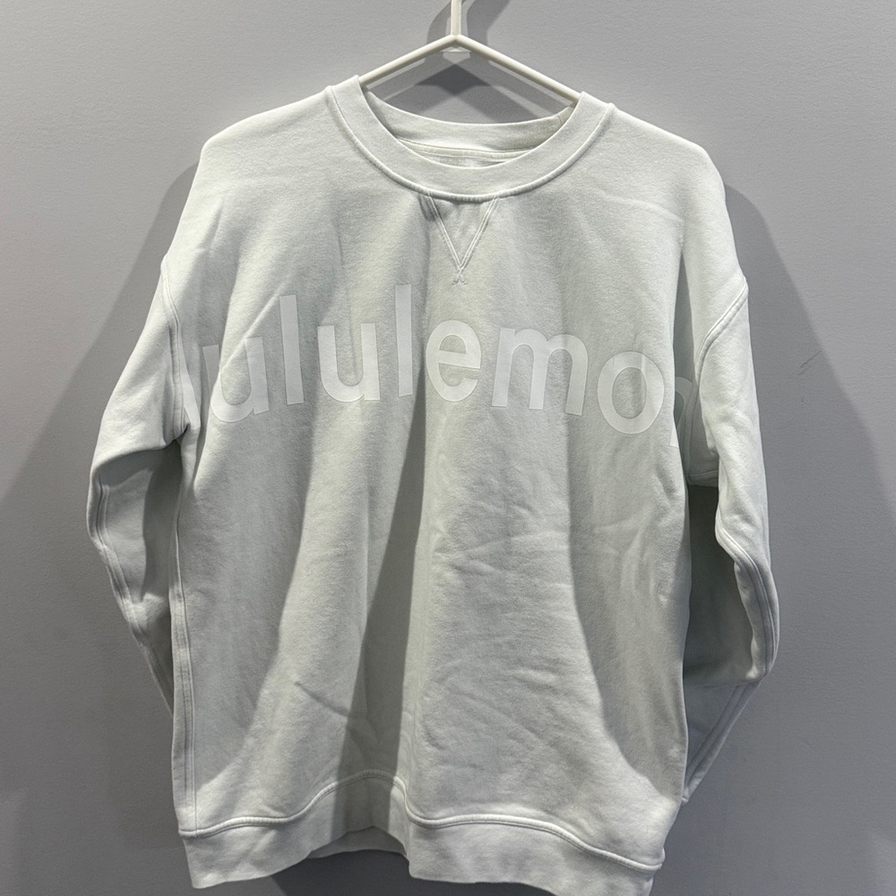 lululemon athletica Men's Gray Crewneck Sweater